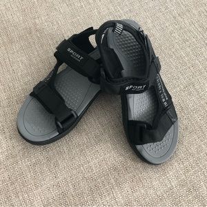 Kulebear Kids Water Shoes Sandals Little Kids Size 13 Gray/Black